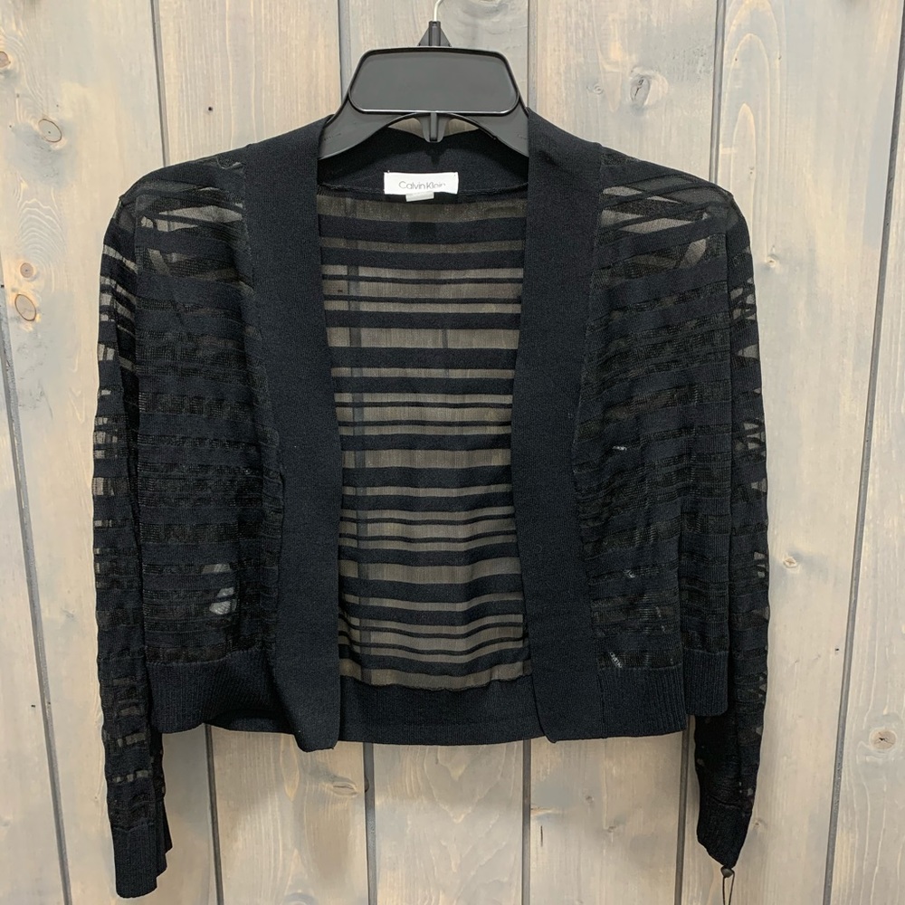 Brand New Women’s Calvin Klein Cropped Cardigan